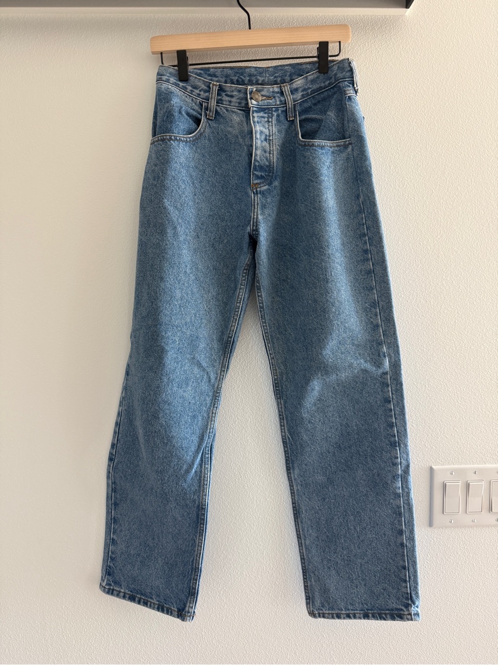 Brandy Melville Light Blue Straight Jeans
